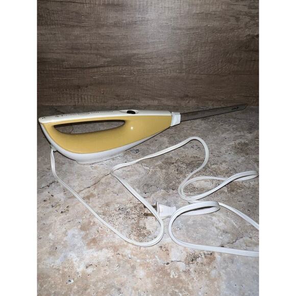 Vintage 1975 Scovill Hamilton Beach Electric Knife Model 265G Harvest Gold Cream - Picture 10 of 14